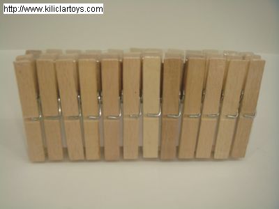 24'lü Yerli Ağaç Mandal