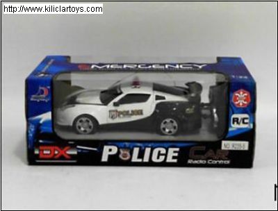 Pilli Uzaktan Kumandalı Polis Arabası