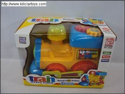 Kutulu Pilli Işıklı Lokomotif