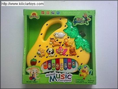 Kutulu Pilli Hayvan Sesli Piyano