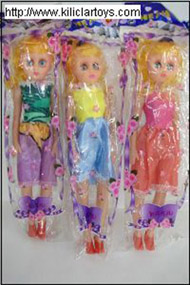 Poşetli Gözleri Oynar Bebek