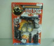 Kartela Kelepçeli 2 Tabancalı Polis Seti