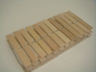 24'lü Yerli Ağaç Mandal