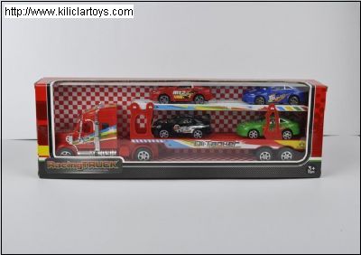 Kutulu 4 Araba Taşıyıcı Tır